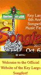 Mobile Screenshot of keylargosongfest.com